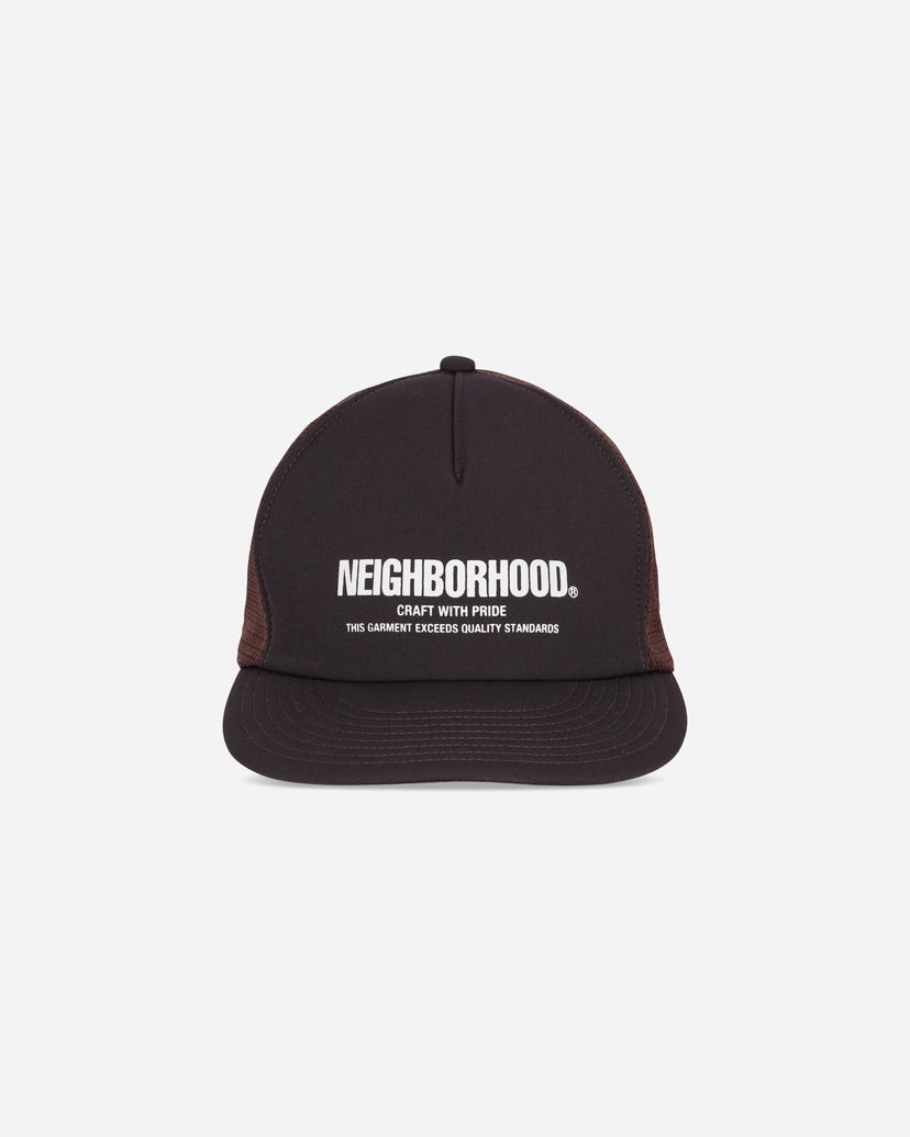 Korkki Neighborhood Neighborhood Mesh Trucker Cap Ruskea | 251YGNH-HT06 BR