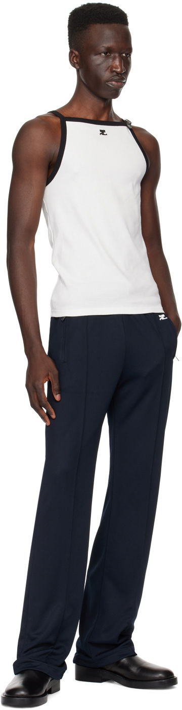 Verryttelyhousut Courrèges Drawstring Sweatpants Sininen | 124JPA164JS0091, 3