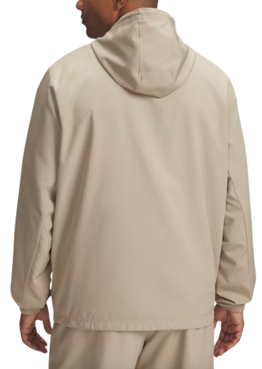 Tuulitakki Under Armour Rival Woven Hooded Windbreaker Beige | 1390149-299, 1