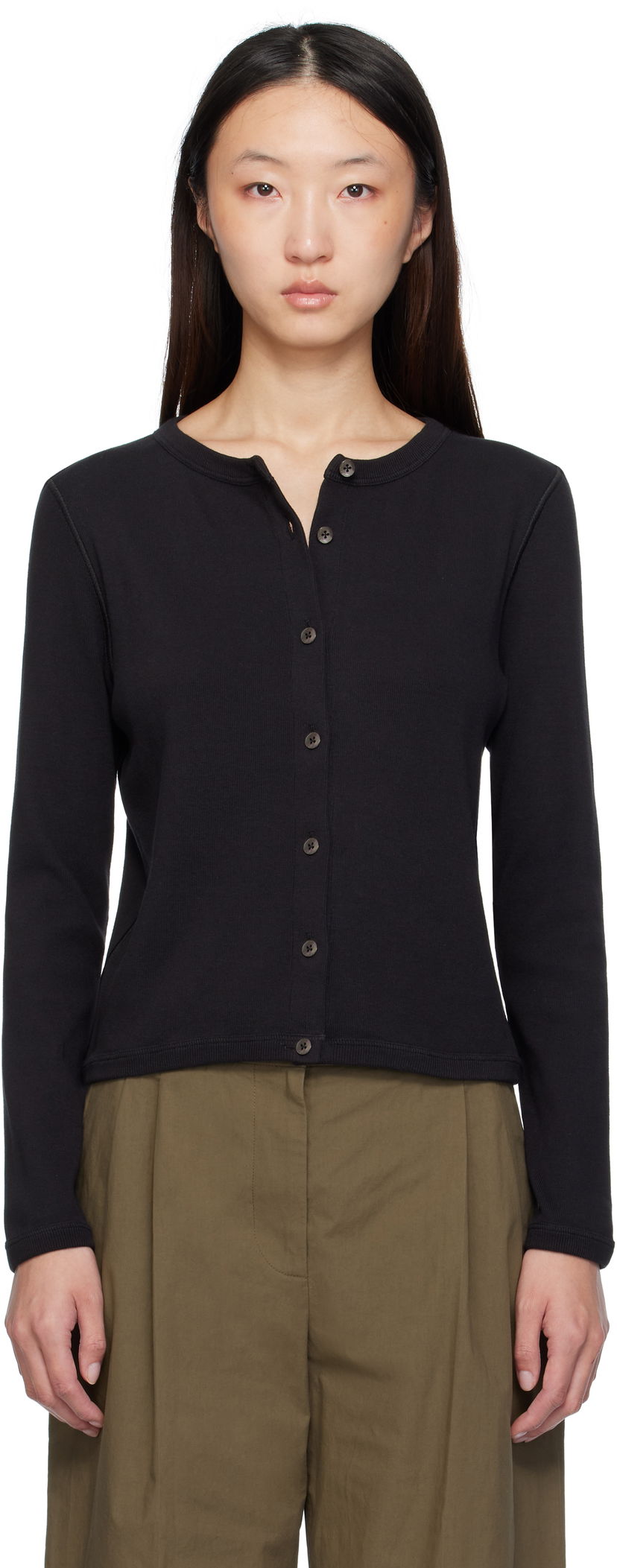 Villapaita The Row The Row Gretas Cardigan Musta | 8928-K660