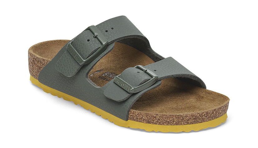 Tennarit ja kengät Birkenstock Arizona Kids Birko-Flor Narrow Fit Sandal Vihreä | 1029449