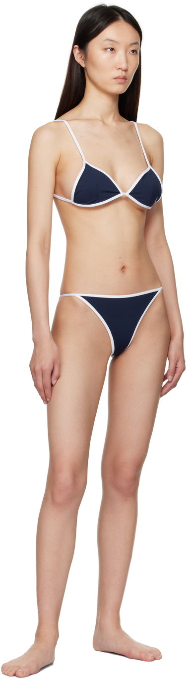 Uimapuvut Sporty & Rich Sporty & Rich Kate Bikini Top Tummansininen | SM004620302BL106, 3