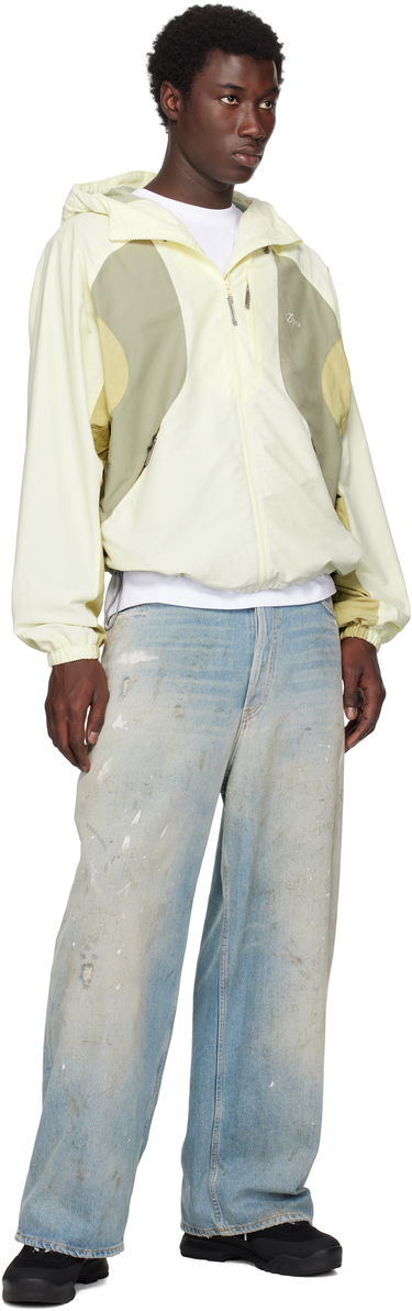 Tuulitakki Dime Dime Tech Windbreaker Jacket Keltainen | DIMESU253WHT, 3