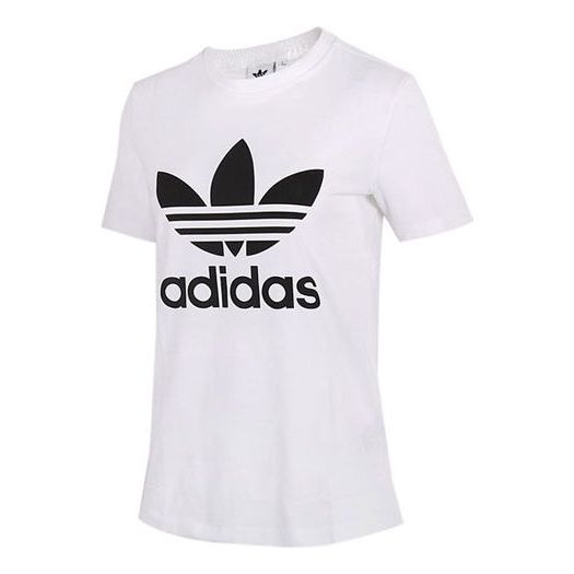 T-paita adidas Originals Originals Trefoil T-Shirt Valkoinen | CV9889