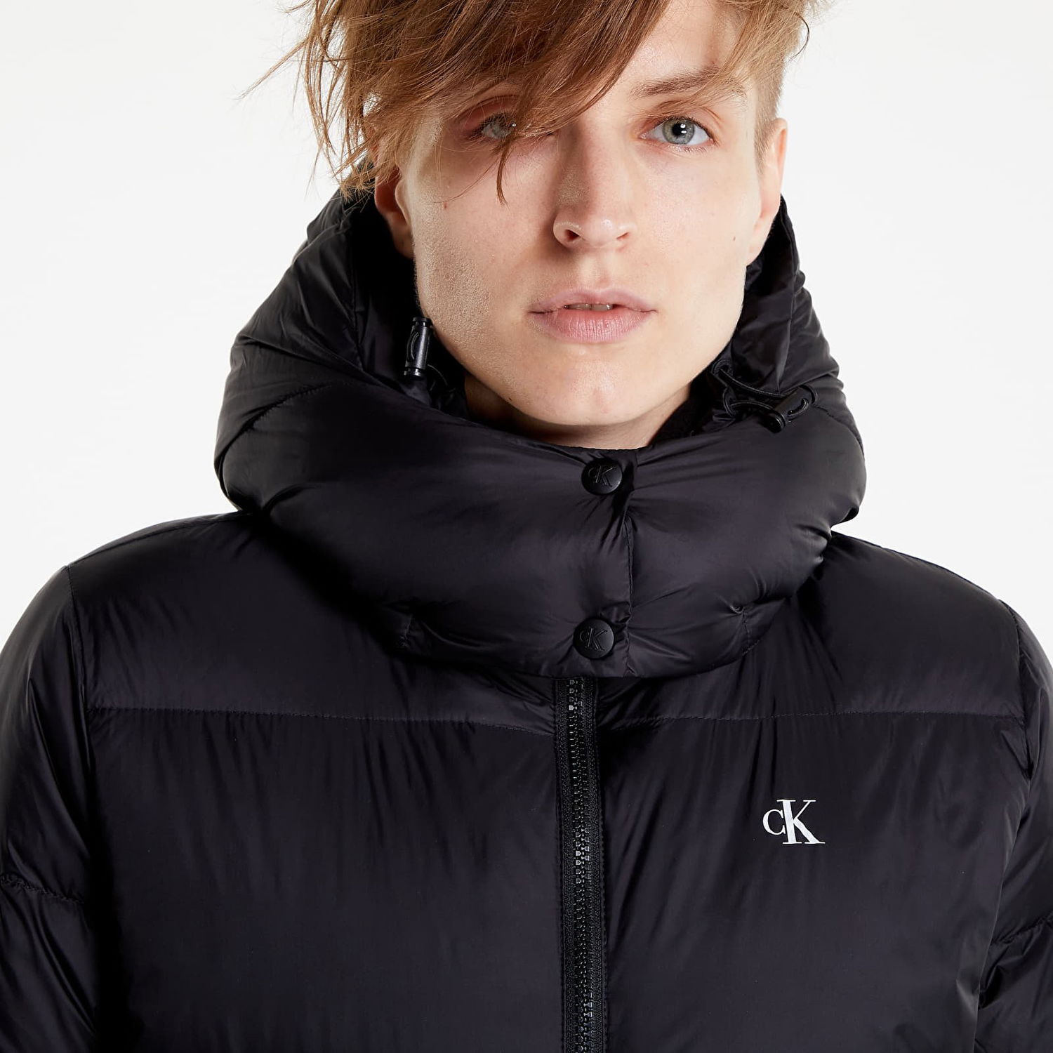 Puffer takki CALVIN KLEIN Ck Mw Down Coat Long Puffer Musta | J20J219820 BEH, 0