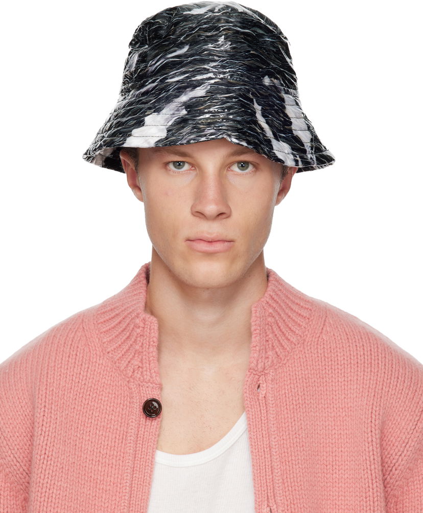 Hattu Dries Van Noten Dries Van Noten Coated Bucket Hat Monivärinen | 252-029501-2076