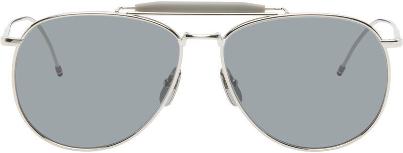 Aurinkolasit Thom Browne Aviator Sunglasses Harmaa | UES015A-G0001