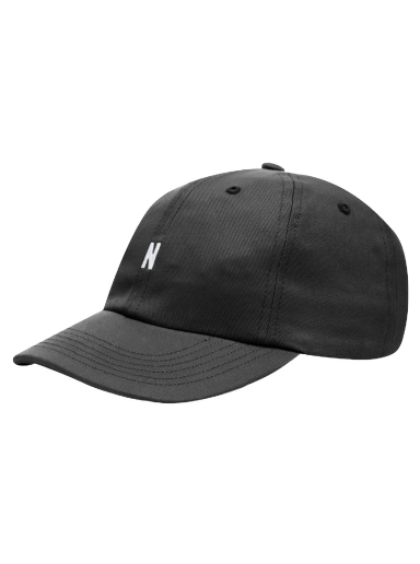 Korkki NORSE PROJECTS Twill Sports Cap Musta | N80-0001-9999