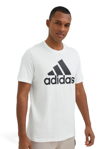 T-paita adidas Performance Cotton T-Shirt Valkoinen | IC9349