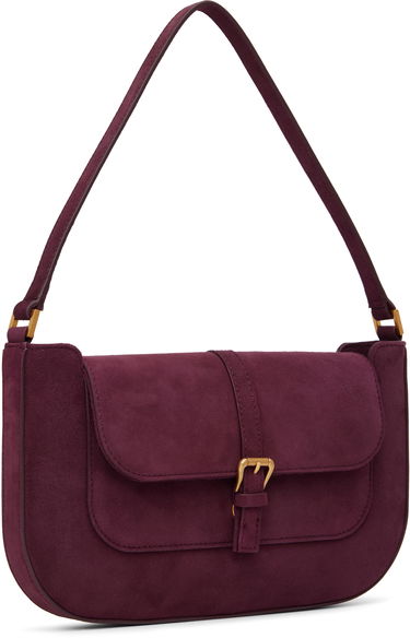 Olkalaukku BY FAR BY FAR Miranda Suede Shoulder Bag Burgundia | MWBSB023KL009RD028PL, 1