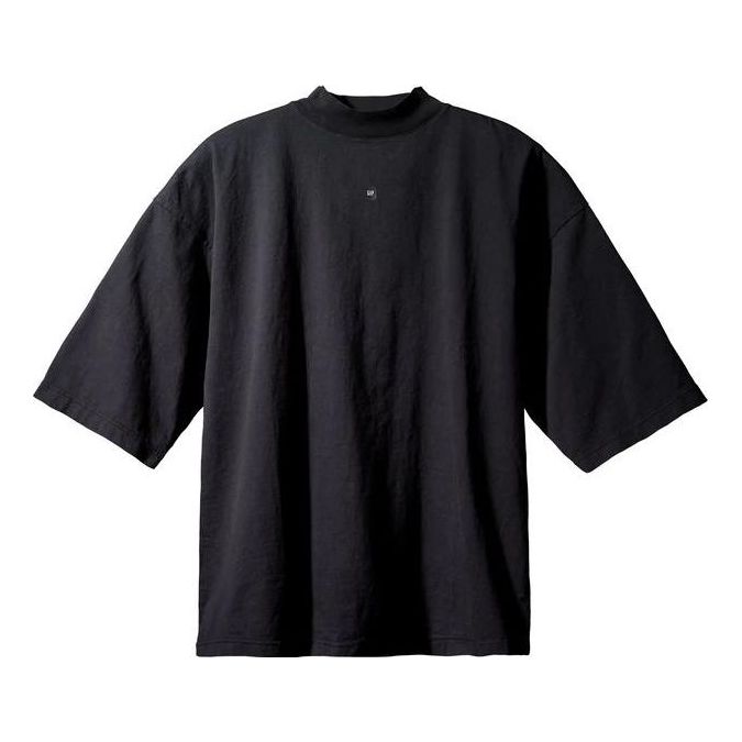T-paita GAP YEEZY Gap x Balenciaga Logo 3/4 Sleeve T-Shirt Musta | YEEZY-SS22-038