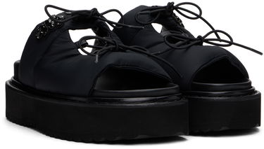 Asusteet Simone Rocha Simone Rocha Platform Ghillie Sandals Musta | SLD50B 0798, 3