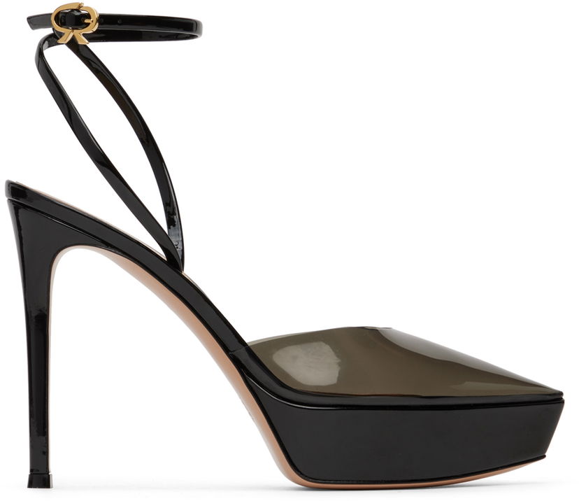 Tennarit ja kengät Gianvito Rossi Gianvito Rossi Betty Platform Heeled Sandals Musta | G95376.85RIC.PXV