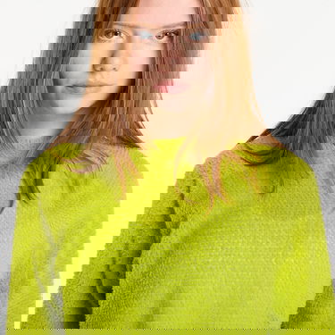 Villapaita Satisfy Satisfy FuzzFleece AD Long Tee Vihreä | 11067-GG, 2