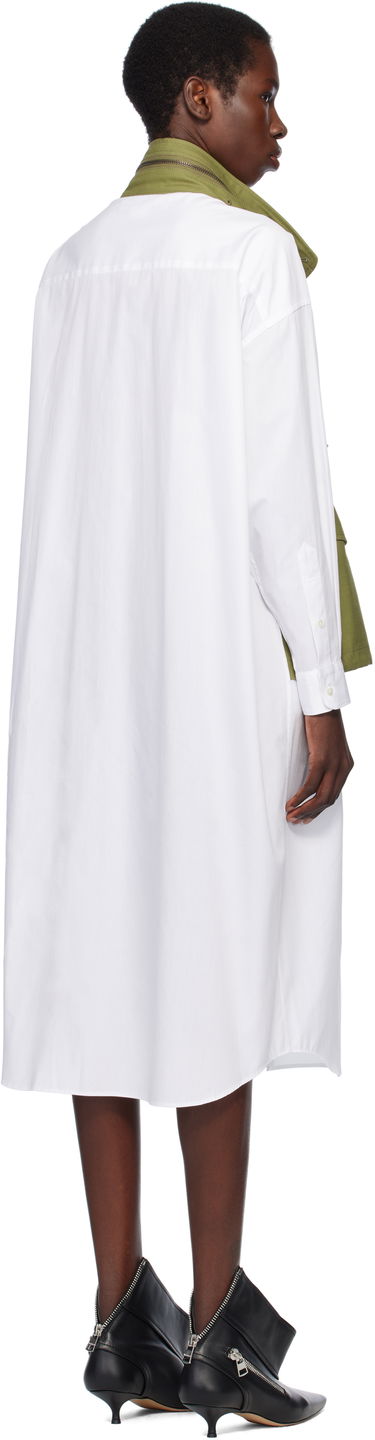 Liivi Junya Watanabe Junya Watanabe Shirt Midi Dress Vihreä | JO-O028-051, 2
