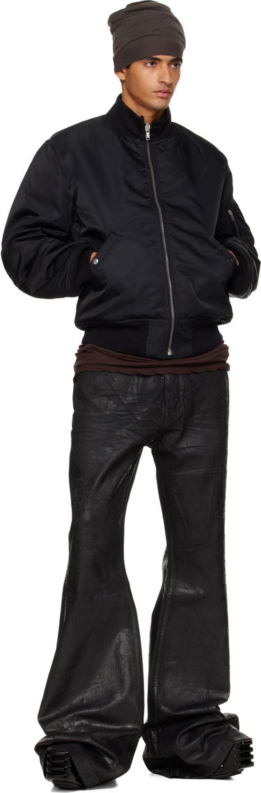 Bomber-takki Rick Owens Rick Owens DRKSHDW Concordians Tankers Flight Bomber Jacket Musta | DL02E2794 NYJP, 3