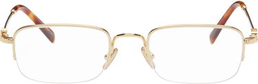 Aurinkolasit Miu Miu Miu Miu Half Rim Metal Rectangle Glasses Ruskea | 0MU 52WV 8056262411148, 0