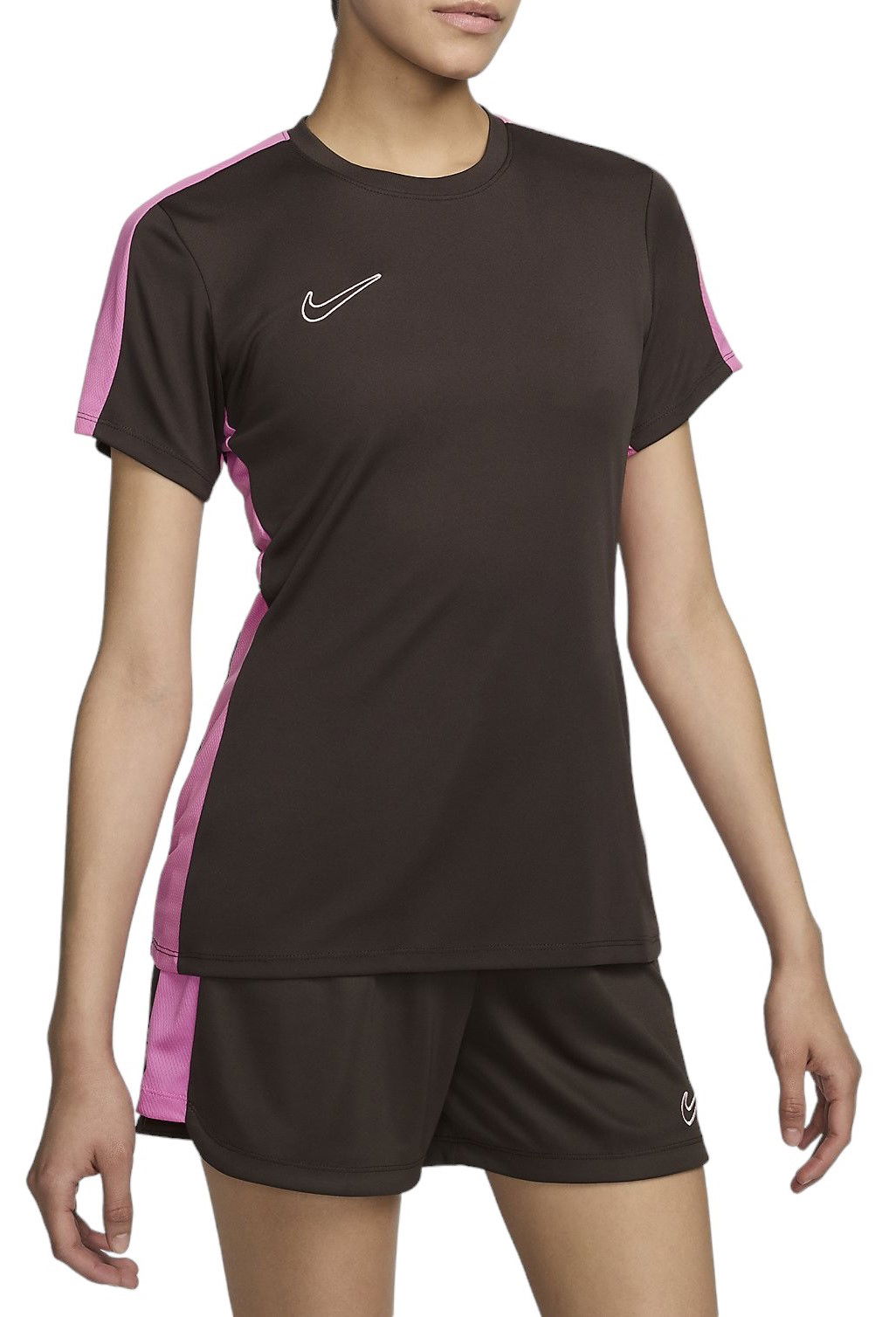 T-paita Nike Triko W W NK DF ACD23 TOP SS BRANDED Ruskea | dx0521-237, 0