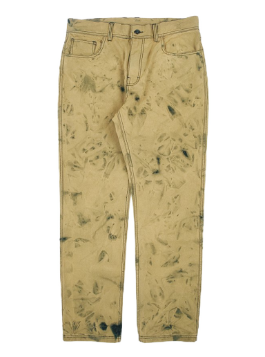 Housut Pleasures Locust Twill Pants Beige | P22SU023