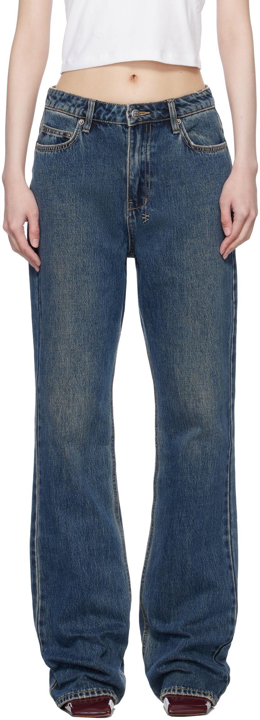 Jeans Ksubi Ksubi Soho Slouch Sandstorm Jeans Sininen | WPS25DJ016