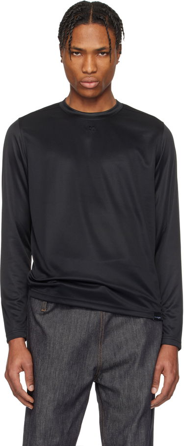 T-paita Courrèges Courrèges Football Jersey T-Shirt Musta | 125JTS022JS0195, 0