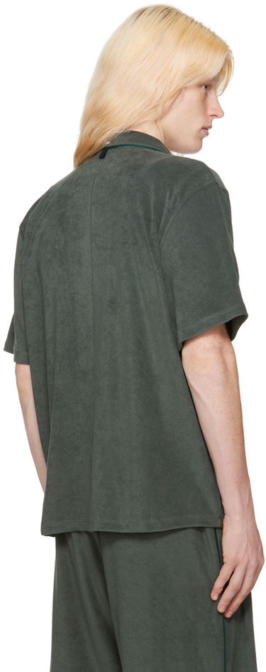 Paita rag & bone Rag & Bone Avery Resort Shirt Vihreä | MBC23HT014ZM14, 2