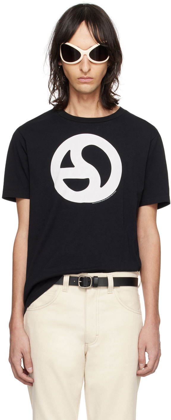 T-paita Acne Studios Graphic T-Shirt Musta | CL0265-
