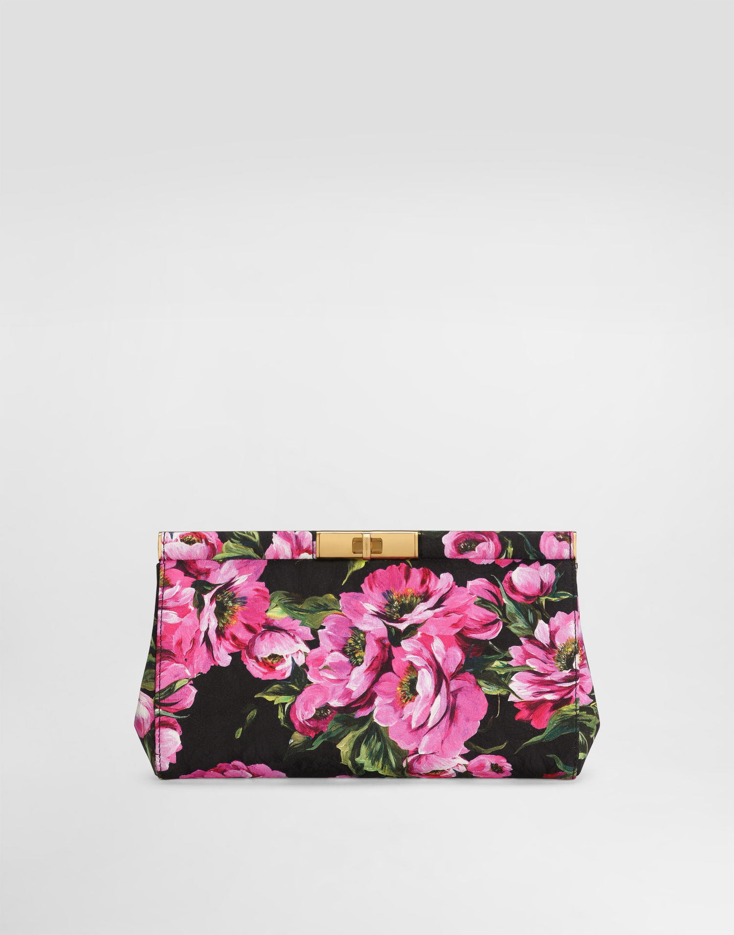 Käsilaukku Dolce & Gabbana Dolce & Gabbana Marlene Floral Print Clutch Musta | BB7672A6N03HN5KR, 0