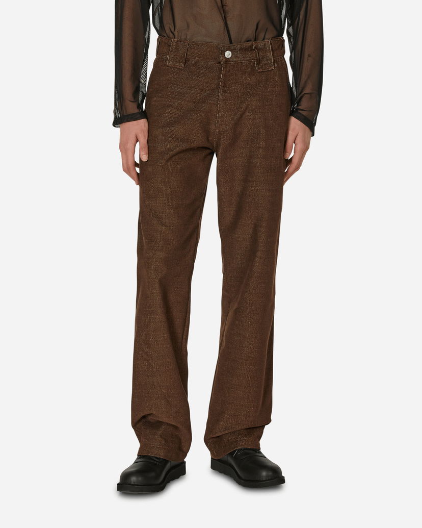 Housut AFFXWRKS Advance Pants Rust Brown Ruskea | SS24TR07 RUBR