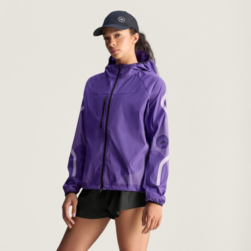 Takki adidas Performance adidas by Stella McCartney Running Jacket Violetti | JX9082