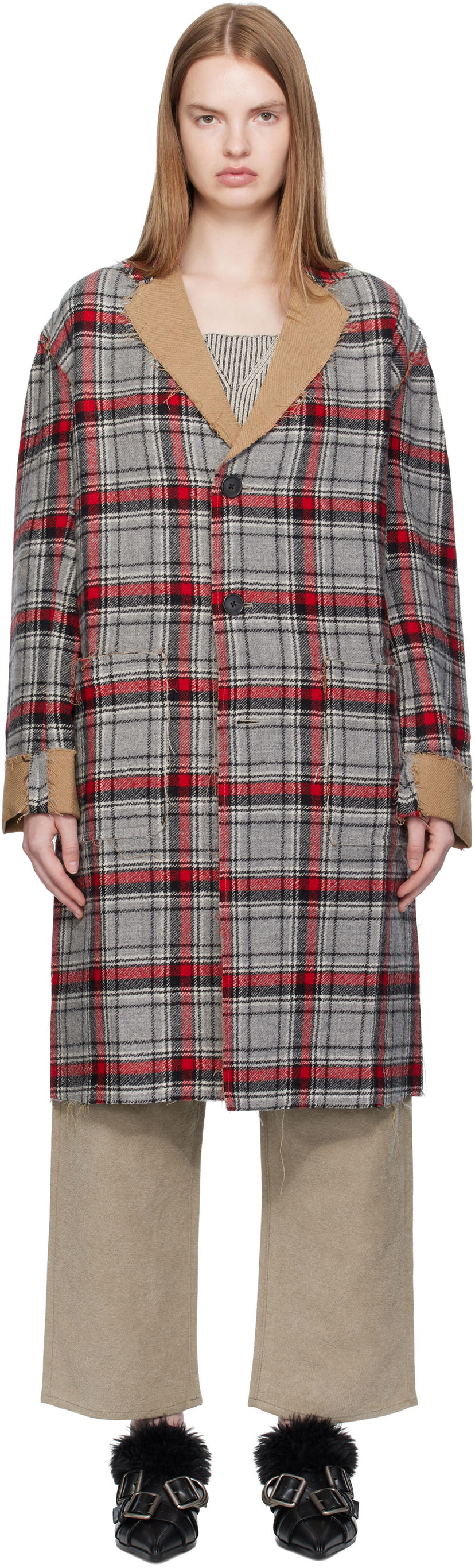 Takit R13 R13 Raw Cut Reversible Coat Monivärinen | R13WR469-R566A