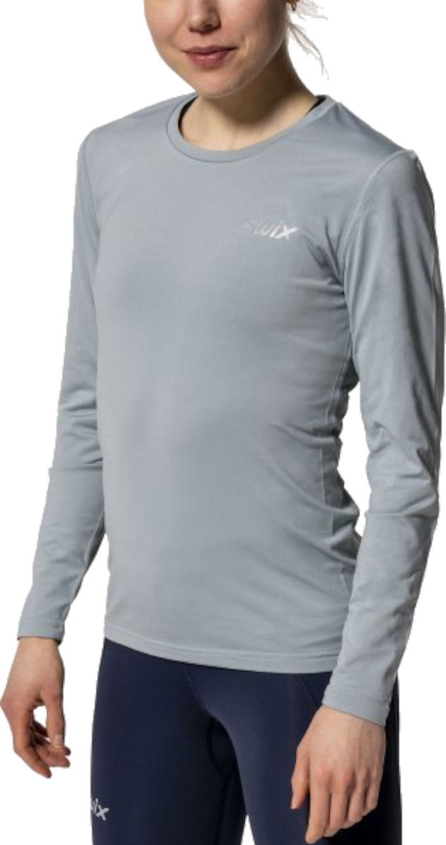 T-paita SWIX Swix Pace NTS Long Sleeve T-Shirt Harmaa | 10015-23-71601