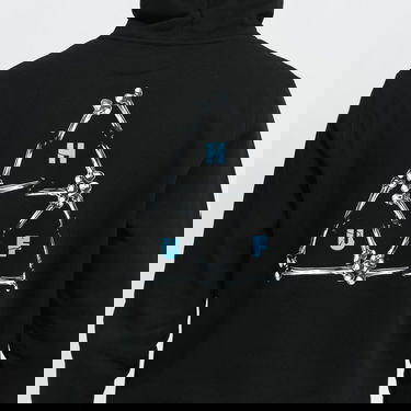 Huppari HUF Broken Bones TT Hoodie Musta | 078587, 3