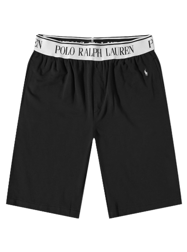 Pyjama Polo by Ralph Lauren Sleepwear Sweat Shorts Musta | 714899502001