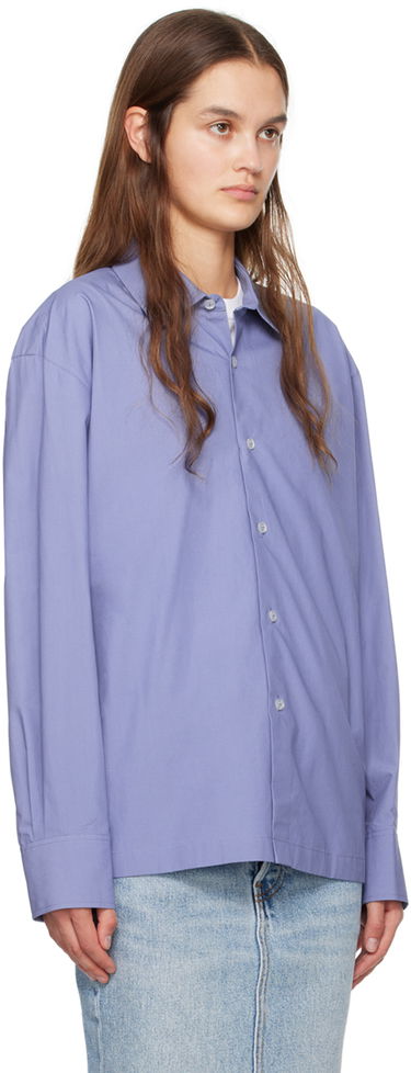 Paita Alexander Wang  Button Up Shirt Sininen | 4WC1241449, 1