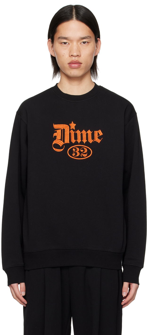 Huppari Dime Black Exe Sweatshirt Musta | DIMESP2416BLK