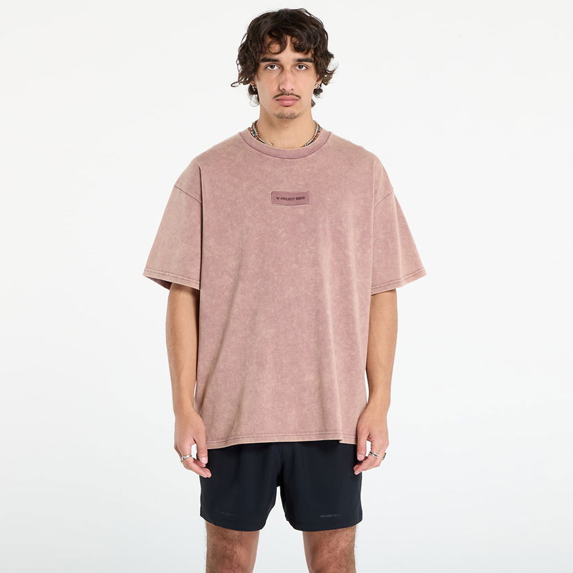 T-paita Under Armour Project Rock Hwt OS Tee Vaaleanpunainen | 6006763-651