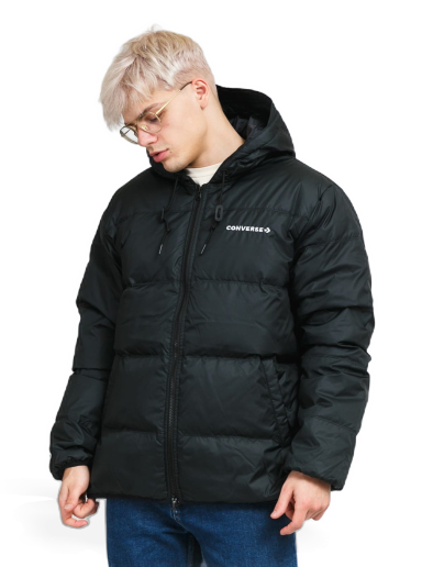 Takki Converse Down Short Jacket Musta | 10021981-A01