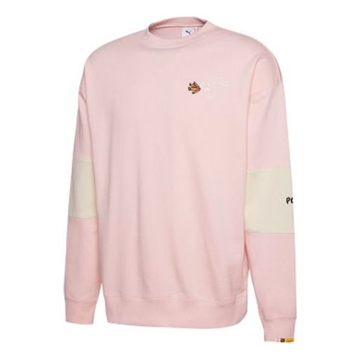 Villapaita Puma PUMA x Randomevent Crew Sweatshirt Vaaleanpunainen | 59666473