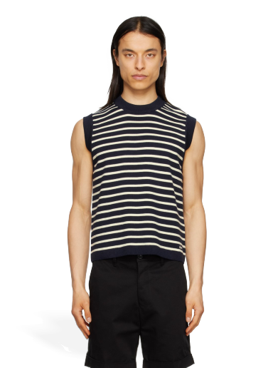 Villapaita AMI Sailor Vest Tummansininen | HKS702.KN0003