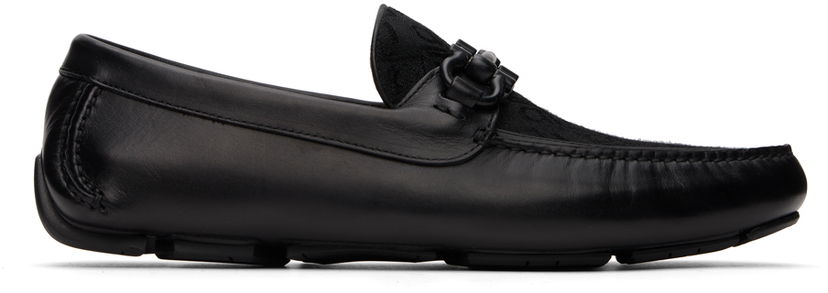 Tennarit ja kengät FERRAGAMO Salvatore Ferragamo Gancini Ornament Loafers Musta | 775576