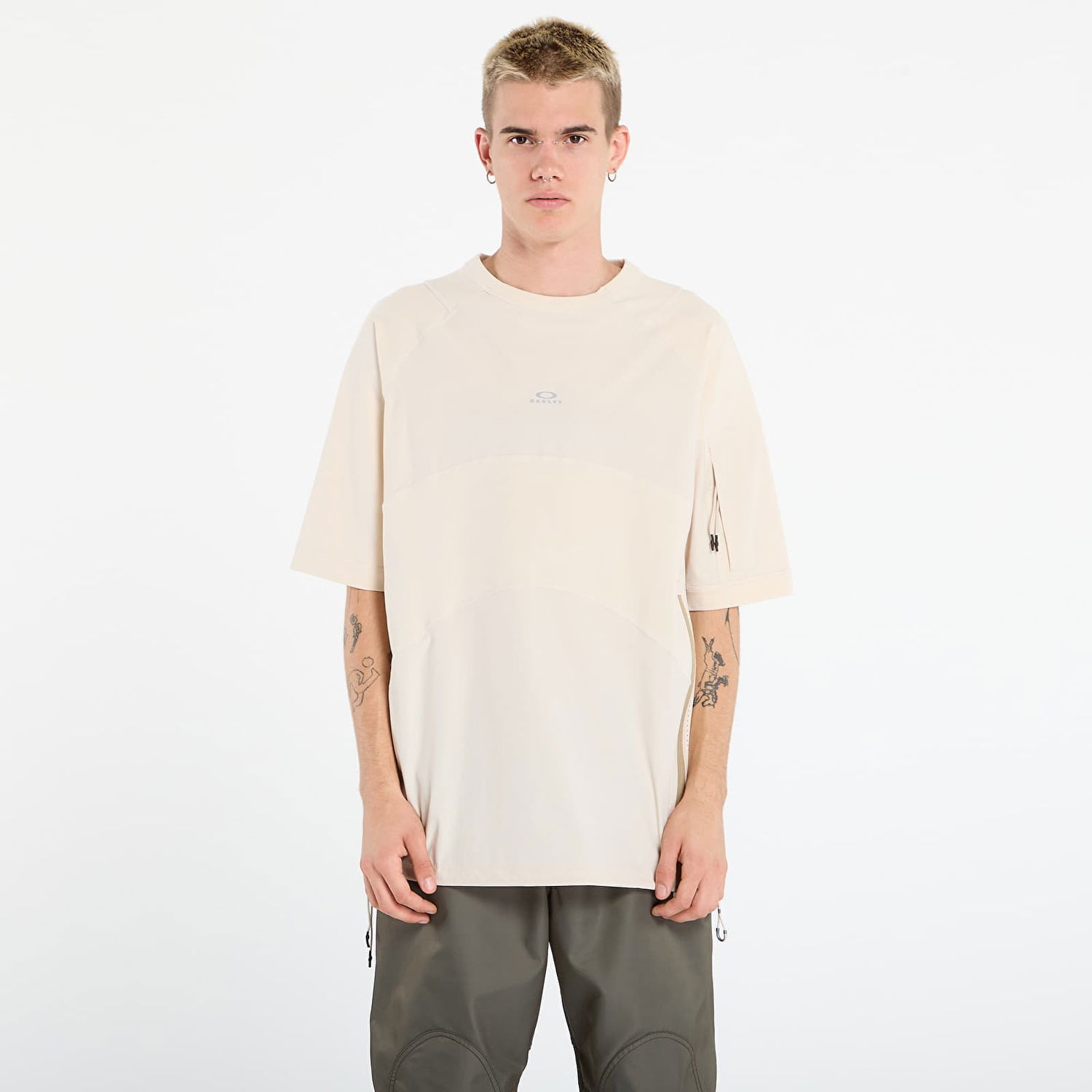 T-paita OAKLEY Oakley Latitude Soar Tee Beige | FOA407459-68S, 0
