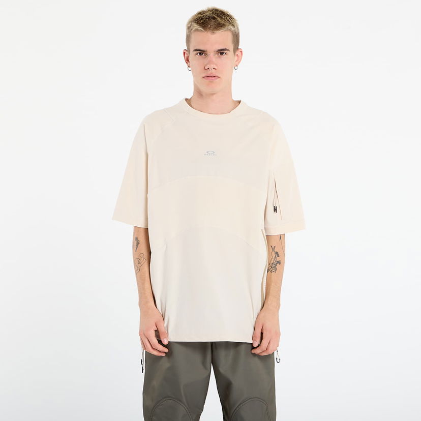 T-paita OAKLEY Oakley Latitude Soar Tee Beige | FOA407459-68S