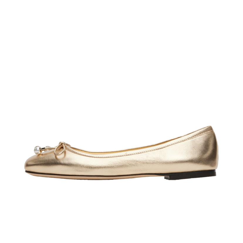 Tennarit ja kengät Jimmy Choo Elme Ballerina Flats Beige | ELME FLAT MNA
