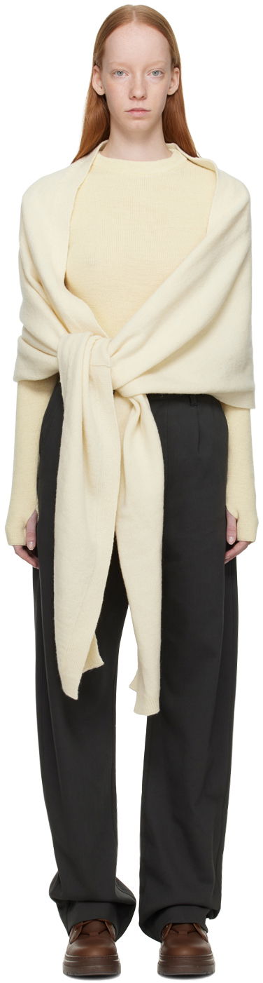 Huivi LEMAIRE Wrap Scarf Keltainen | KN669 LK107