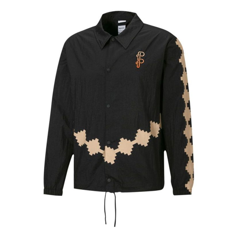 Tuulitakki Puma Woven Jacket by PRONOUNCE Musta | 532152-01