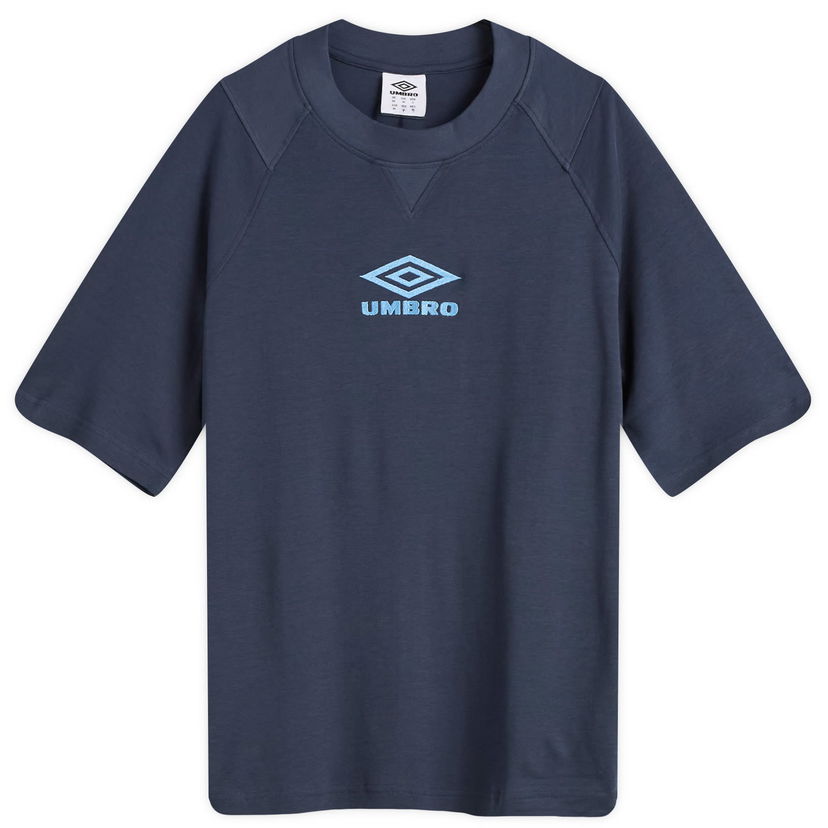 T-paita Umbro Iconic Boxy T-Shirt Tummansininen | 66710U-FSK