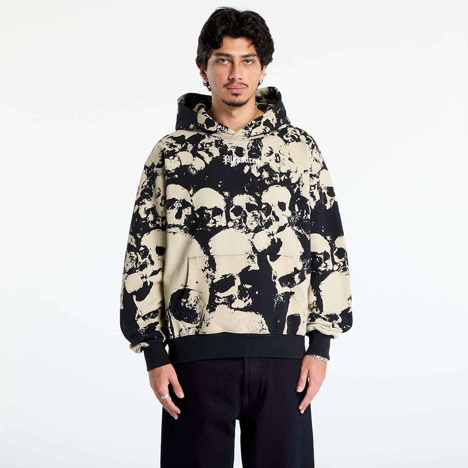 Huppari Pleasures Despair Skull Pattern Hoodie Monivärinen | P25F022-BLACK, 0