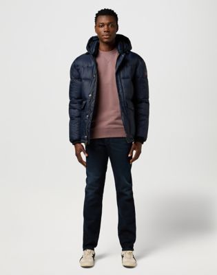 Parka Wrangler Wrangler Regular Parka Jacket Tummansininen | 112371450:XXL, 1