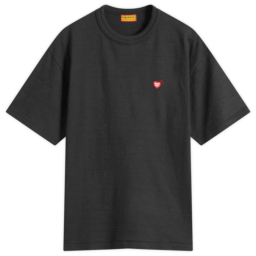 T-paita Human Made Small Heart T-Shirt, Size Large Musta | HM30TE005-BLK